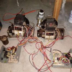 For sale two Beckett oil burners with mother boards and filters.all intact No cut wires Fully functional .