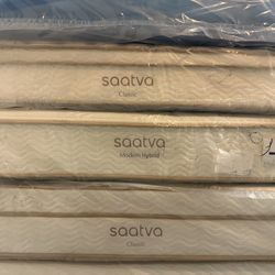 Luxury Saatva & Tempur-Pedic Mattresses – 50-80% Off!     •    Brand New, Minor Blemishes (Nothing That Affects Comfort)     •    King, Queen, Full, T