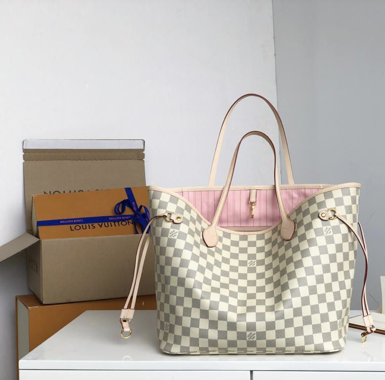 Brand New Authentic Louis Vuitton Damier Azur Pink/Rose Ballerine