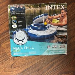 INTEX Mega Chill Inflatable 35in Connect Cooler For Floating