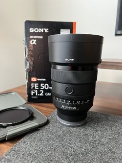Sony FE 50mm f/1.2 GM Lens (Sony E)