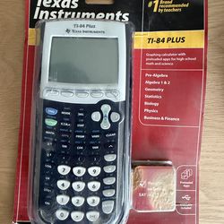 TI 84 Plus Graphing Calculator