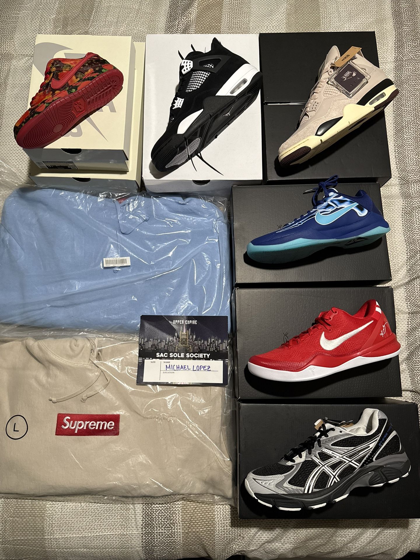 SHOES & SUPREME
