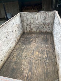 Small utility trailer 4 by 7