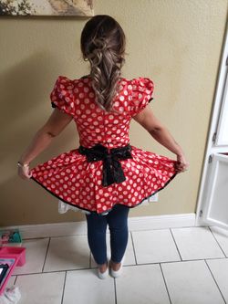 Minnie Mouse Dress Woman. Medium Size.
