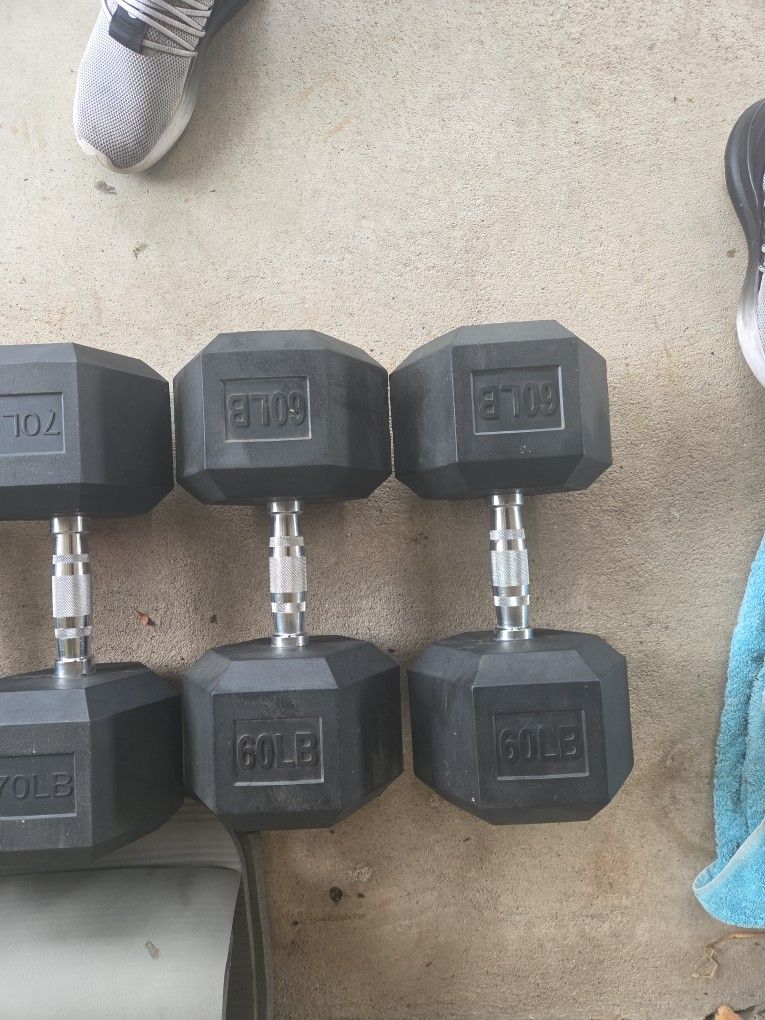 60lb Dumbell Pair