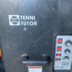 Tennis Tutor Ball Machine $350.00obo