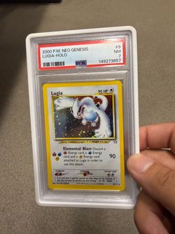 Pokemon PSA 7 Neo Genesis Lugia
