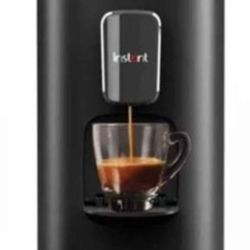 Instant Pot Dual Pod Plus 3-in-1 Coffee Maker with Espresso Machine, Pod Coffee Maker and Ground Coffee, Nespresso Capsules Compatible - Black