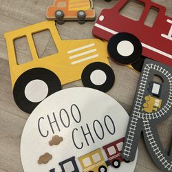 Boy Car Room Wall Decor