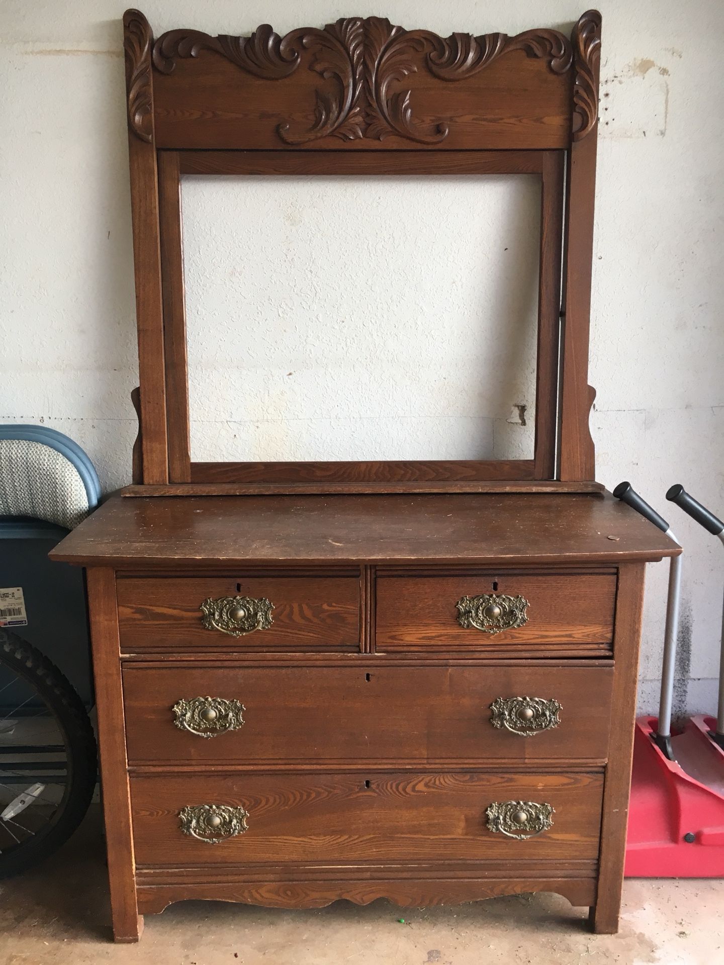 Antique Victorian dresser