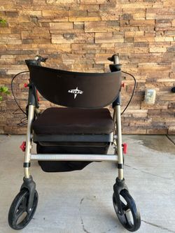 Medline Premium Empower Rollator Walker