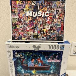 Music & Disney Puzzles - (New) - $ 10 - For Both