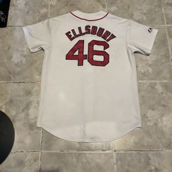 Vintage Majestic Boston Red Sox’s  Jacoby Ellsbury Jersey #46 SZ S/M Stitched