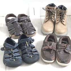 Boys Size 1 Shoes  KEENS Sandals Boat Shoes  LOT of 3 Or Individual **Timberland Boots Are Sold**