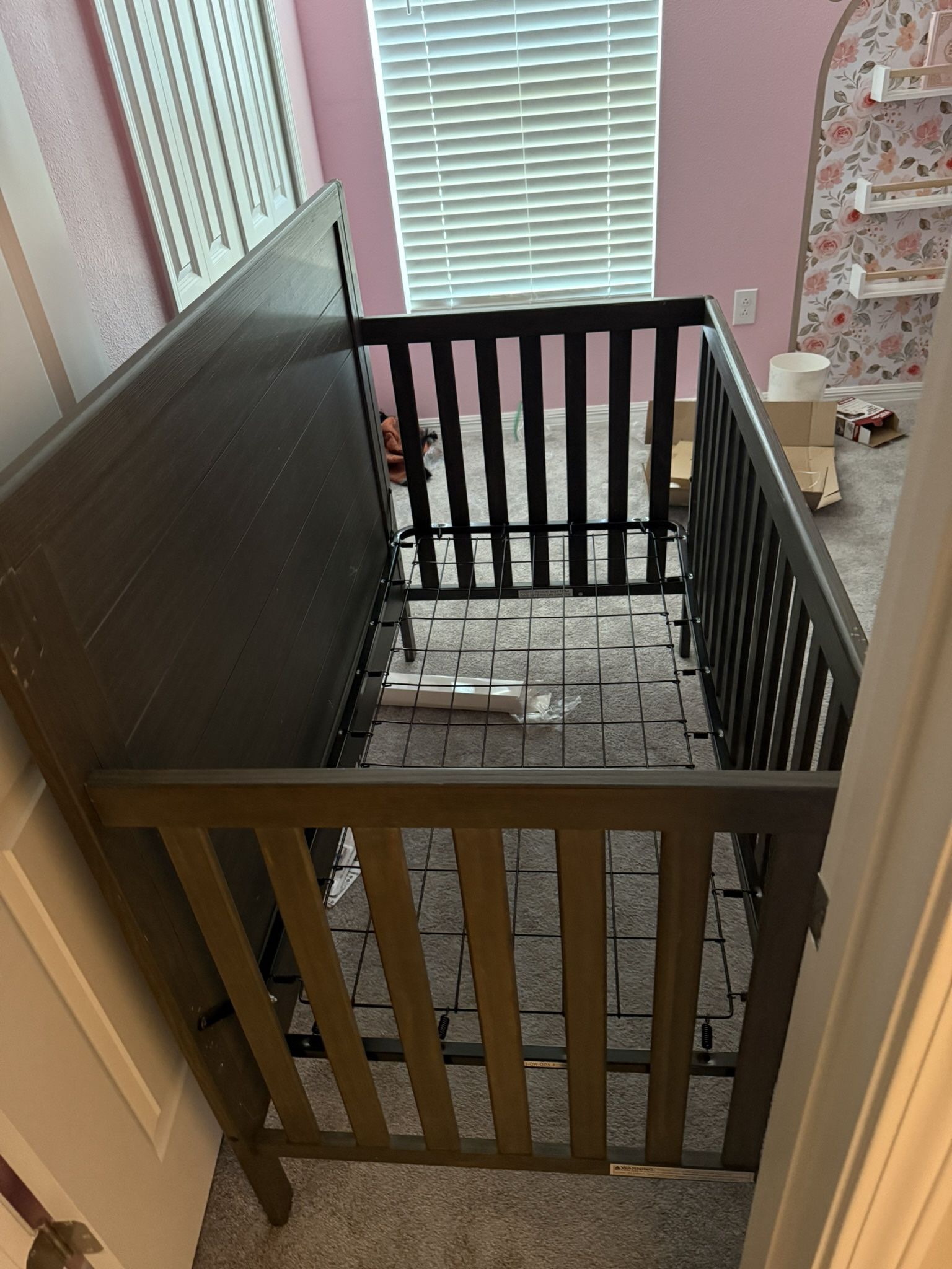 Baby Crib With Mattress Heavy Duty 