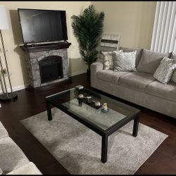 Couches And Desk Set For Sale