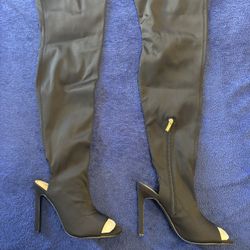 Open Toe And Heel Boot 