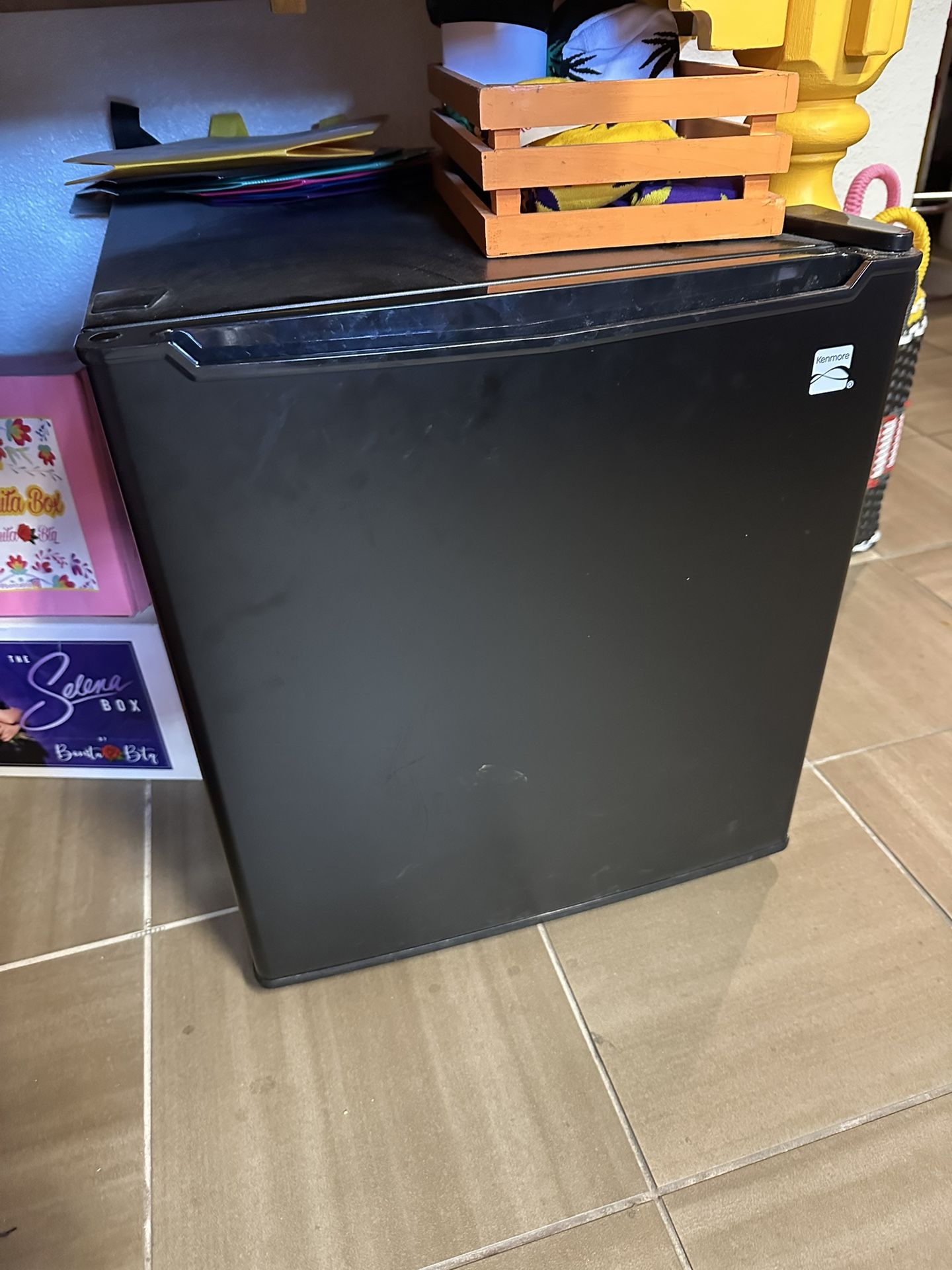 Black Mini Fridge