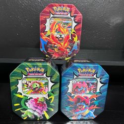 Pokémon Ascended Heroes Tin Set (3 tins)