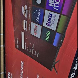 Brand New 43" TCL Smart TV 