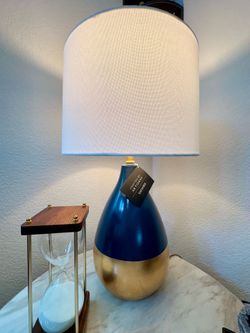 Artisan Side Lamps Pair -$130
