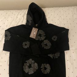 Monochrome Denim Tears Hoodie