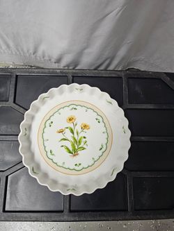 Vintage Quiche Baking Dish