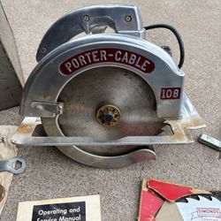 Porter-Cable Model 108 Circular Saw
