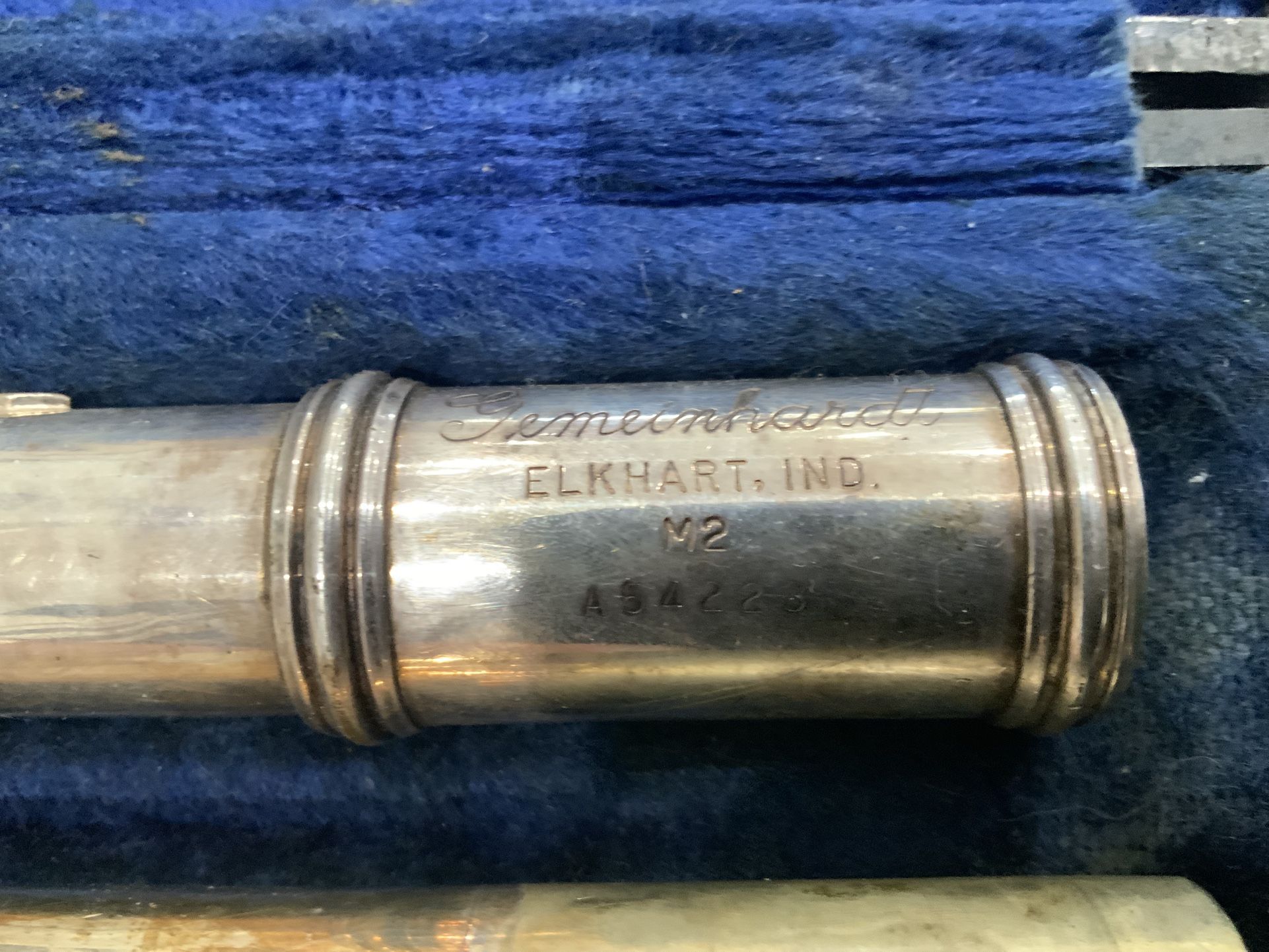 Gemeinhardt M2 Flute With Case. Silver Plated. Made In USA Going Cheap !