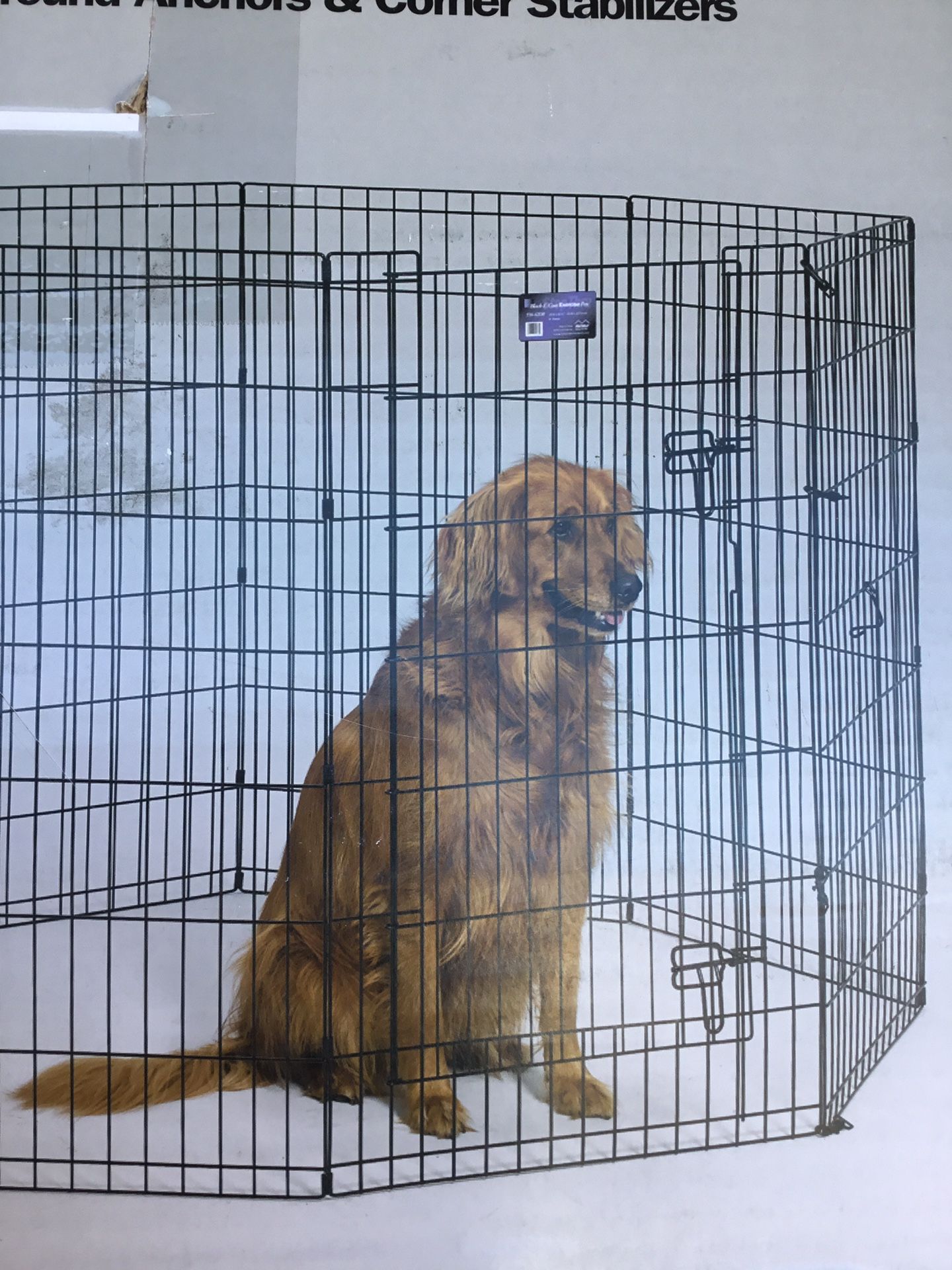 Playpen exercise new very nice with nice door it is new 48 high perfect for big dog 🐕 or small dog chicken 🐔