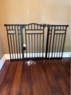 48 inch pet gate or baby gate with Door