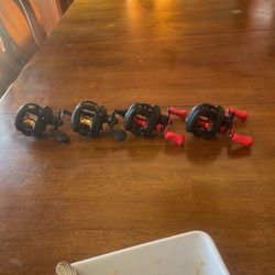 Unused Bait Casters 