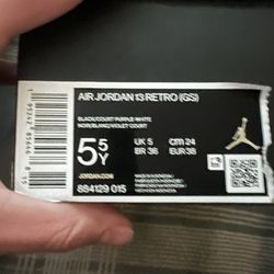 Air Jordan 13 5.5 Authentic