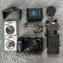 Blackmagic Pocket Cinema Camera 4K Kit – $1,300 OBO