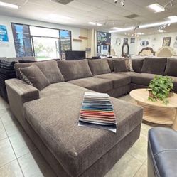 (Any Color) Brand New Comfy Fabric Sectional Set 
