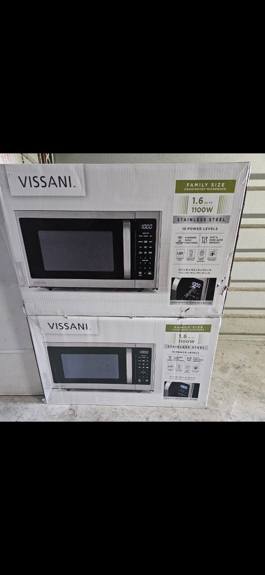 Vissani Microwave New Never Opened $100 Each