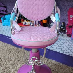 Our Generation  American Girl Doll Pink Salon Spa Chair for 18" Doll