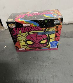 Spider-Man Blacklight Funko Set