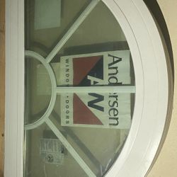 New Anderson 1/2 Round Window