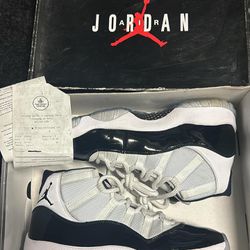 Jordan 11 Concord Size 10M 0g All 9.5/10 Condition With Receipt, $400 On Stock X