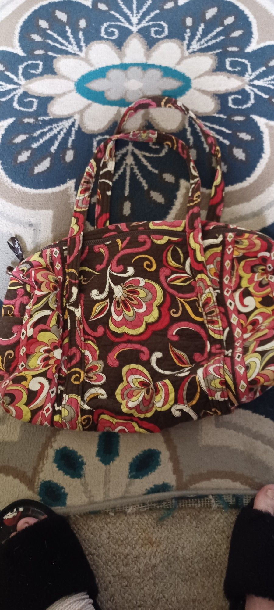 Large Vera Bradley Duffle Purse