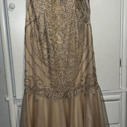 3x Champagne Formal/Prom Mermaid Style Dress 