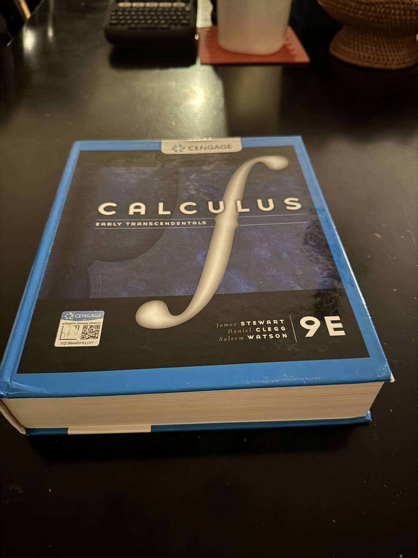 Calculus Early Transcendentals 9th Edition Textbook HC Stewart, Clegg, Watson