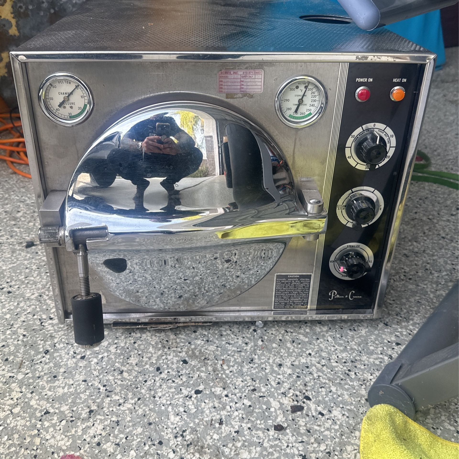 Broken Autoclave 