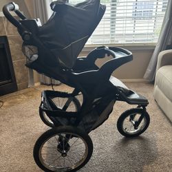 (Great Condition) Graco Jogger Stroller W/ Cup Holder,Storage (20$)