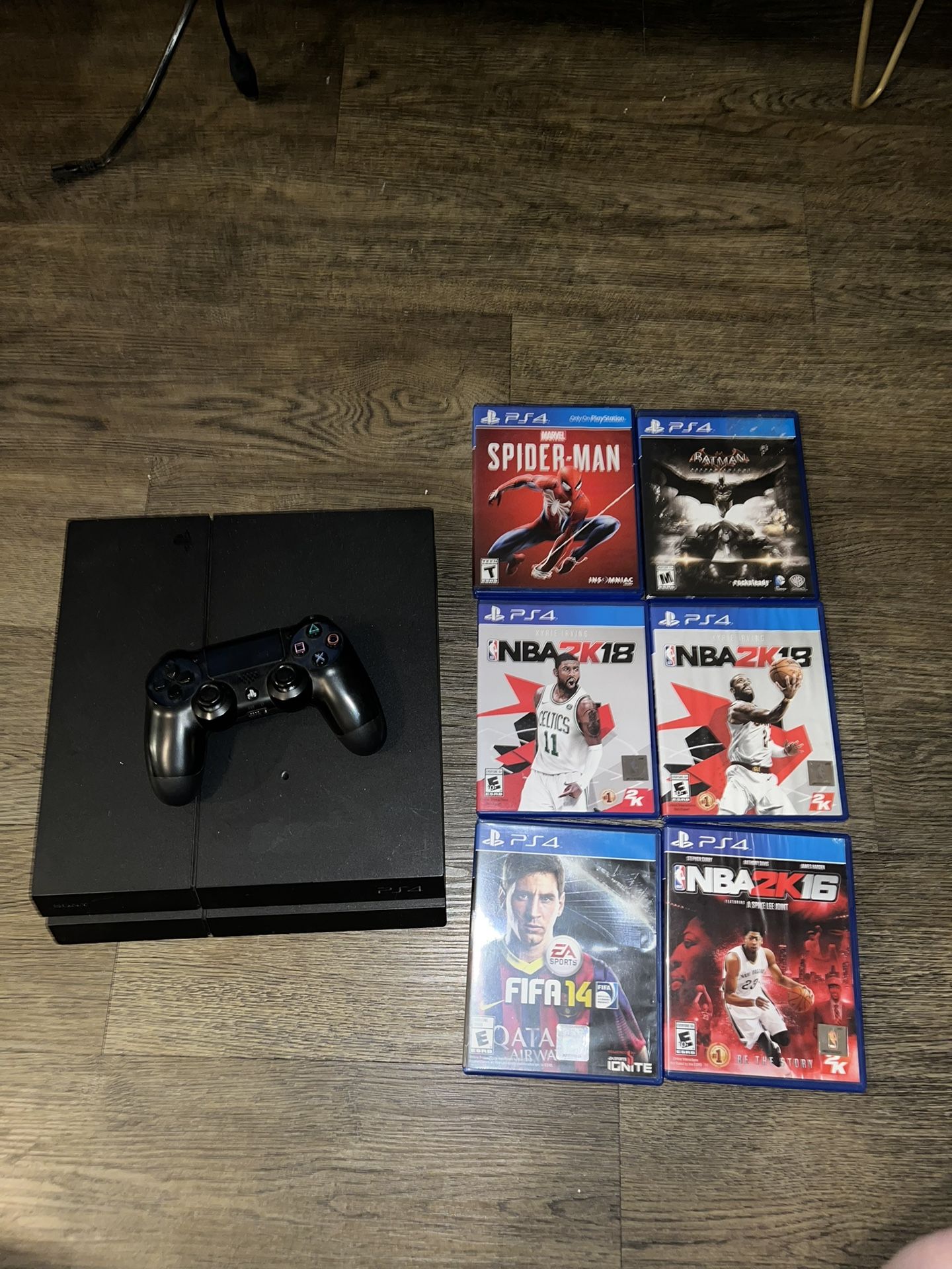 PS4 + Controller + 10 Games