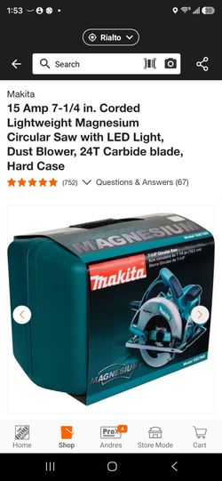 Makita skill saw Magnesium
