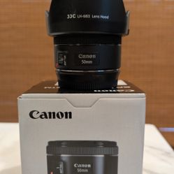 Canon EF 50mm f/1.8 STM