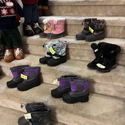 Snow Boots For Kids Size 1